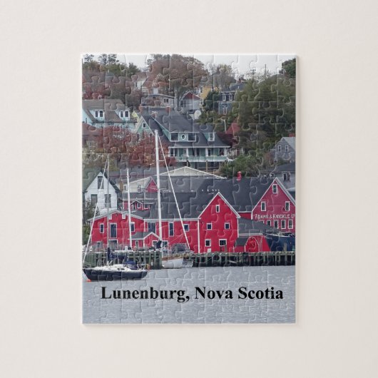 Lunenburg Nova Scotia Legpuzzel (Verticaal)