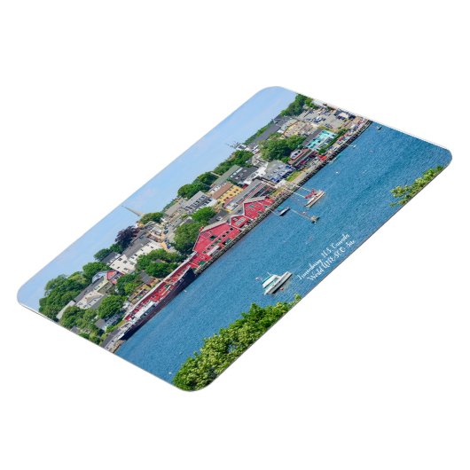 Lunenburg, NS Waterfront Flexible Magnet Magneet (Linkerzijde)