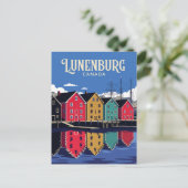 Lunenburg Waterfront Canada Briefkaart (Staand voorkant)