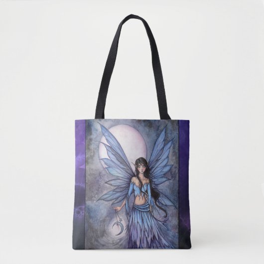 Lunetta Fairy Fantasy Art beroemd gemaakt door Mol Tote Bag (Voorkant)