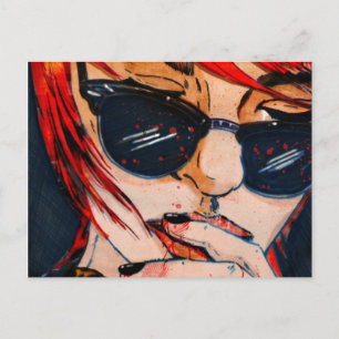 Lunettes Noires Briefkaart