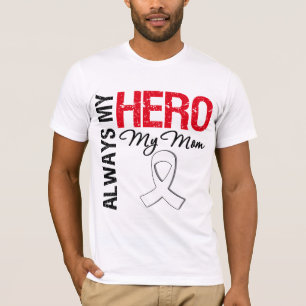 Lung & Bone Cancer - Altijd mijn Hero Mijn moeder T-shirt