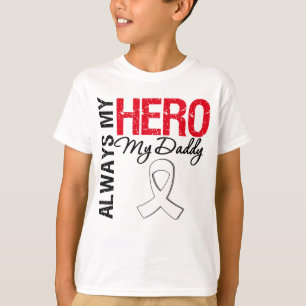 Lung Cancer - Altijd mijn Hero mijn papa T-shirt