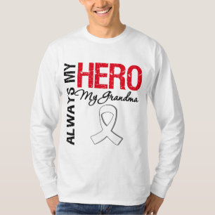 Lung Cancer - Altijd mijn Hero My Grandma T-shirt