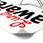 Lung Cancer Awareness 5 Poster (Hoek)