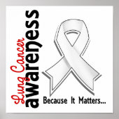 Lung Cancer Awareness 5 Poster (Voorkant)