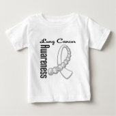 Lung Cancer Awareness Gemstone Ribbon (Voorkant)