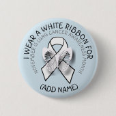 Lung Cancer Awareness MOnth November Button (Voorkant)