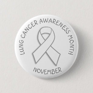 Lung Cancer Awareness MOnth November Button