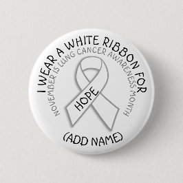 Lung Cancer Awareness MOnth November Button