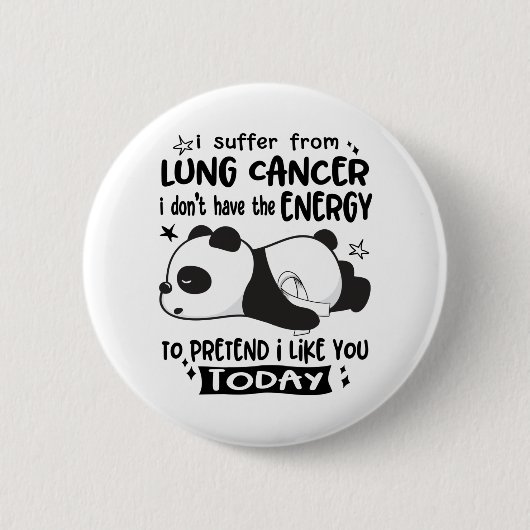 Lung Cancer Awareness Month Ribbon Gifts Ronde Button 5,7 Cm (Voorkant)