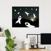 Lung Cancer Awareness Poster (Thuiskantoor)