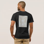 Lung Cancer Awareness Ribbon Angel Custom Shirt (Achterkant volledig)