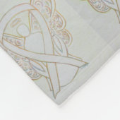 Lung Cancer Awareness Ribbon Fleece Blankets Deken (Hoek)