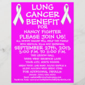 Lung Cancer Benefit Flyer (Voorkant)