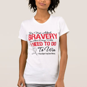 Lung Cancer Bravery T-shirt