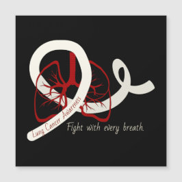 Lung Cancer Fight, longen en lint