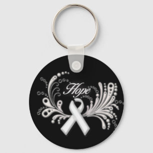 Lung Cancer Hope Sleutelhanger