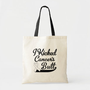 Lung Cancer I Kied Butt Tote Bag