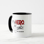 Lung Cancer MY HERO MY DAD 42 Mok (Voorkant links)