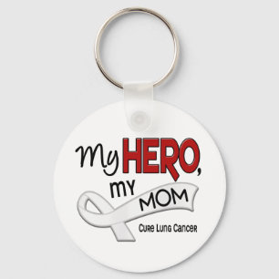 Lung Cancer MY HERO MY MOM 42 Sleutelhanger