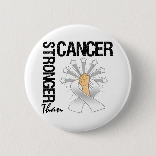 Lung Cancer - Sterker dan kanker Ronde Button 5,7 Cm (Voorkant)