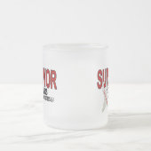 Lung Cancer Survivor 10 jaar Matglas Koffiemok (Center)