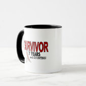 Lung Cancer Survivor 7 jaar Mok (Voorkant links)