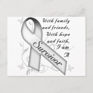 Lung Cancer Survivor Briefkaart