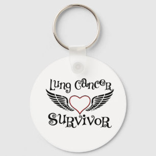 Lung Cancer Survivor Sleutelhanger