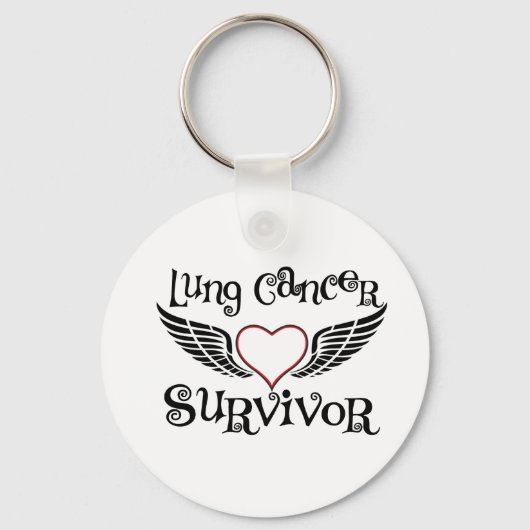 Lung Cancer Survivor Sleutelhanger (Voorkant)