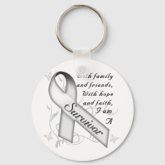 Lung Cancer Survivor Sleutelhanger