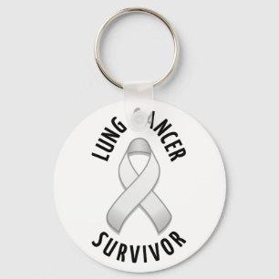 Lung Cancer Survivor Sleutelhanger