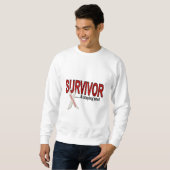 Lung Cancer Survivor Trui (Voorkant volledig)