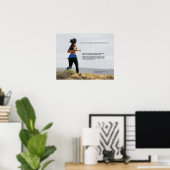 Lung-functie verbetert met chiropractische zorg poster (Thuiskantoor)