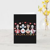 Lung Squad Resratory Therast Silly Goose Valentine Kaart (Gele Bloem)