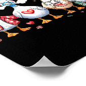 Lung Squad Resratory Therast Silly Goose Valentine Poster (Hoek)