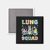 Lung Squad RT Nurse Pasen Magneet (Voorkant / Achterkant)