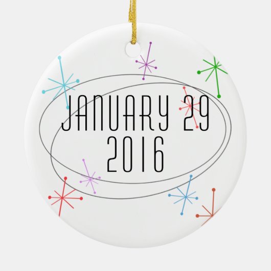  Lung Transplant Recipient Kerstmis Keramisch Ornament (Achterkant)