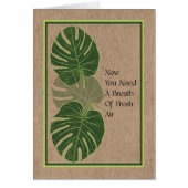 Lung Transplant Surgery Profiteer van goede Kaart (Voorkant)