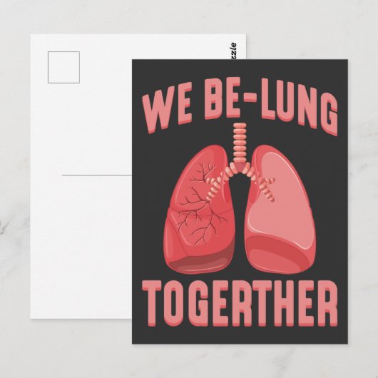 Lung Transplant Surgery Recovery Briefkaart (Voorkant / Achterkant)