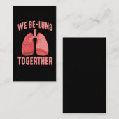 Lung Transplant Surgery Recovery Visitekaartje (Voorkant / Achterkant)