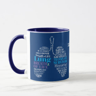 Lung Transplant Survivor Personalized Coffee Mok