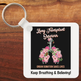 Lung Transplant Survivor Sleutelhanger
