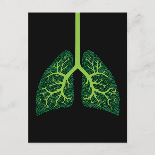 Lung Tree Briefkaart (Voorkant)