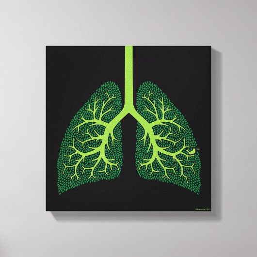Lung Tree Canvas Afdruk (Voorkant)