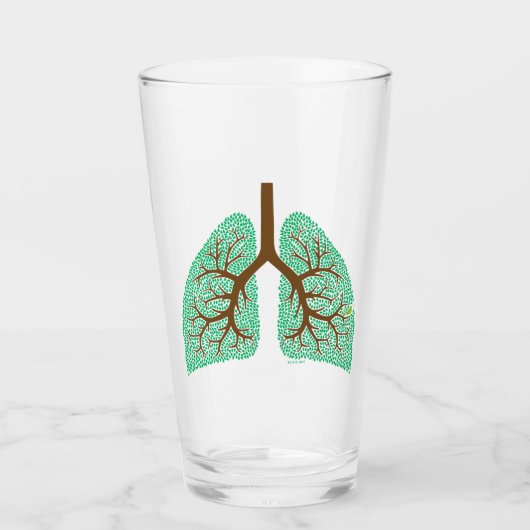 Lung Tree Glas (Voorkant)