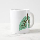 Lung Tree Grote Koffiekop (Voorkant rechts)