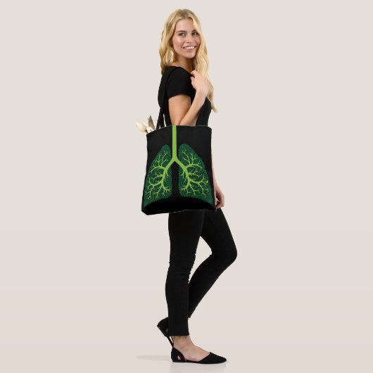 Lung Tree Tote Bag (Op model)