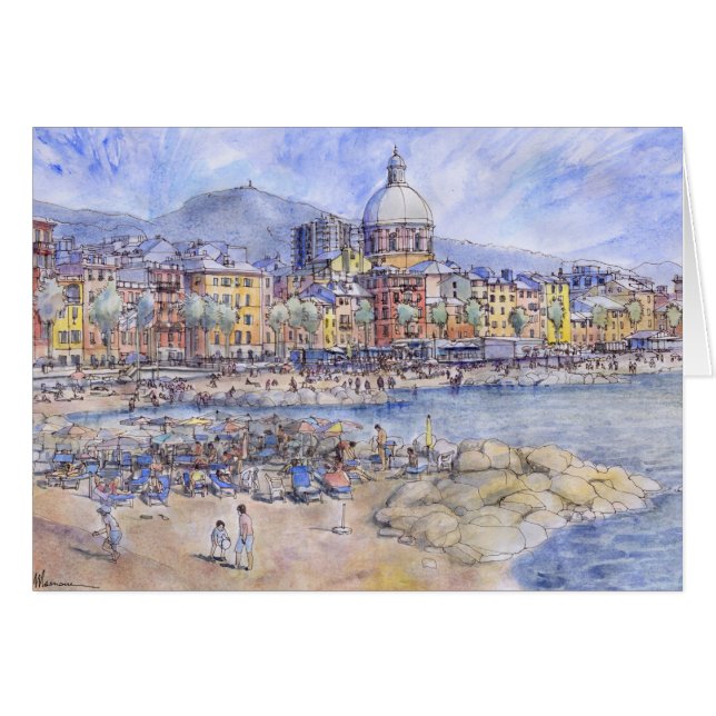 Lungomare a Genova (Voorkant Horizontaal)